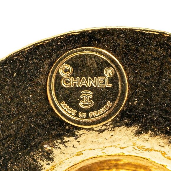 CHANEL Gold Brooch - Picture 3 of 4